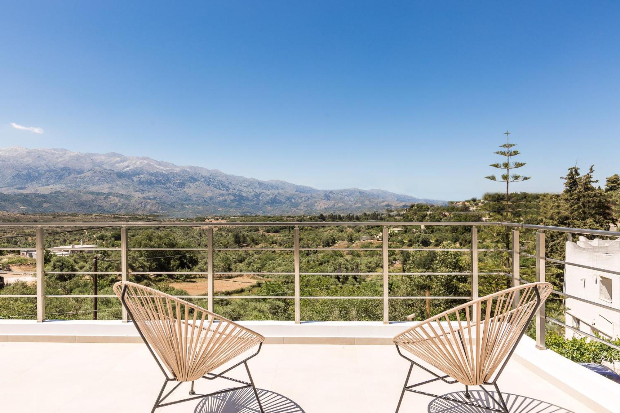 Upper View Villa 1, With Private Pool Maláxa Exterior foto