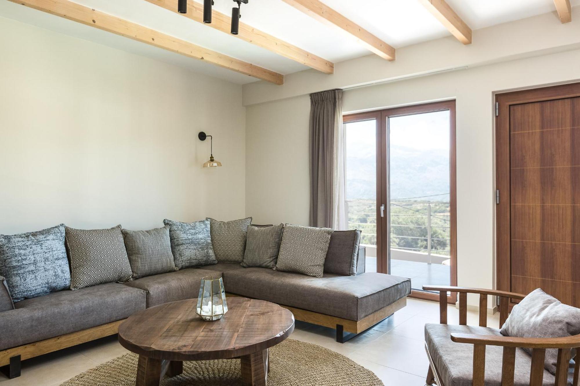 Upper View Villa 1, With Private Pool Maláxa Exterior foto